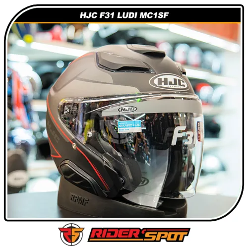 HJC F31 Ludi MC1SF Helmet