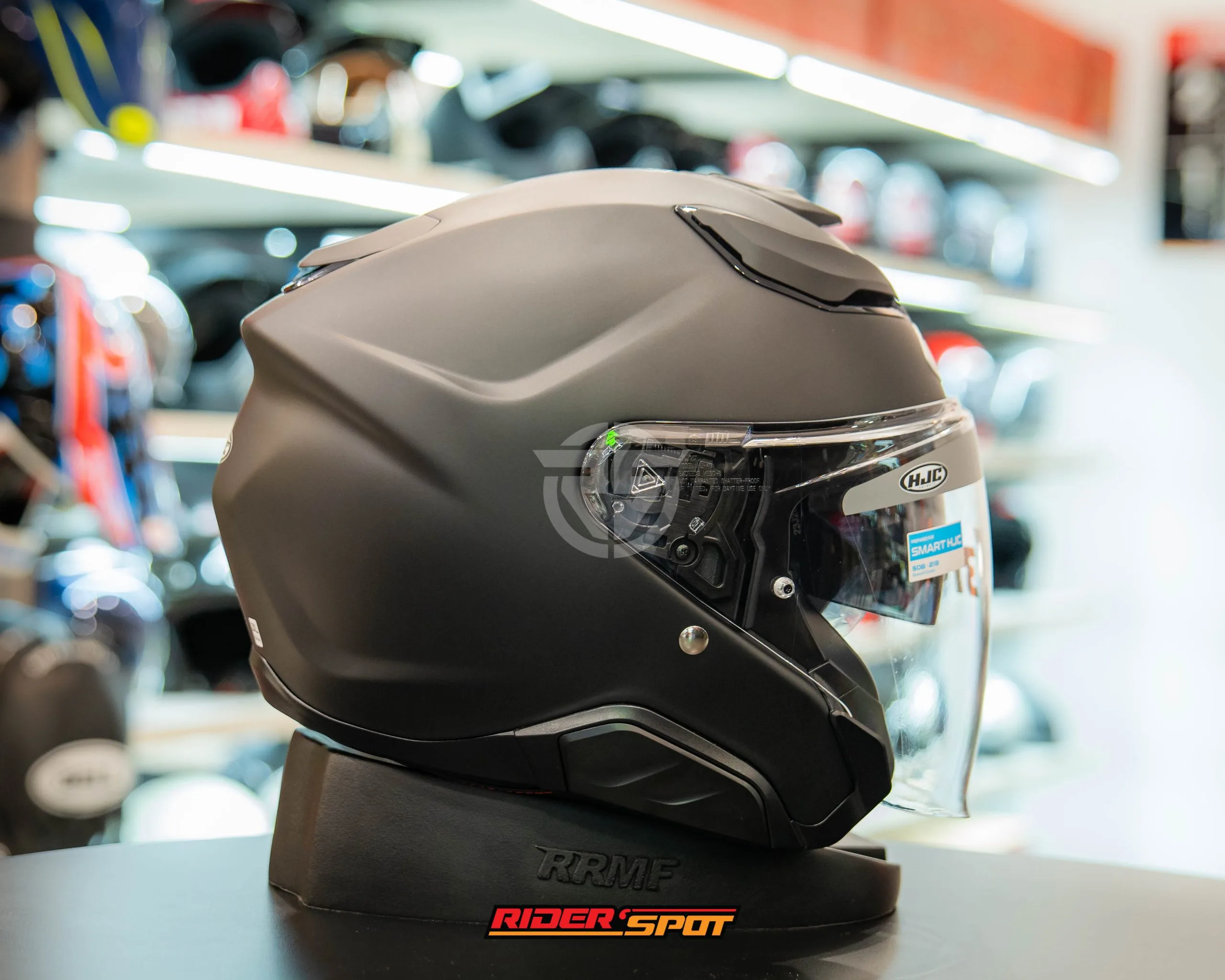 HJC F31 Semi Flat Black Helmet