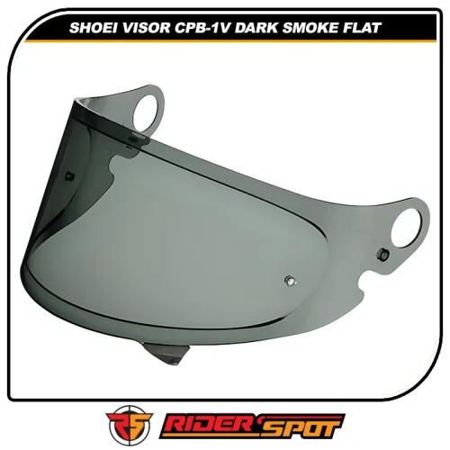 SHOEI Visor Glamster CPB-1V Dark Smoke Flat