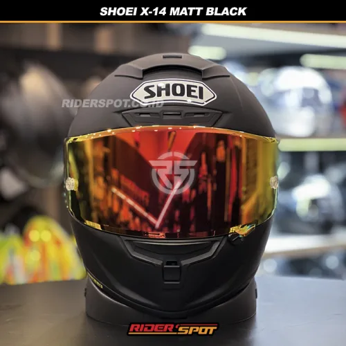 SHOEI X-Fourteen X14 Matt Black Helmet – Riderspot