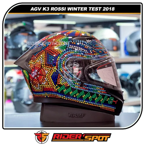 AGV K3 Rossi Winter Test 2018