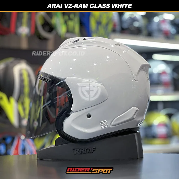 ARAI VZ-RAM Glass White Helmet – Riderspot