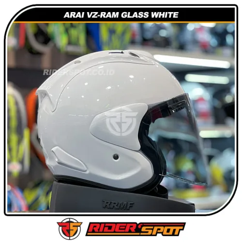 ARAI VZ-RAM Glass White Helmet