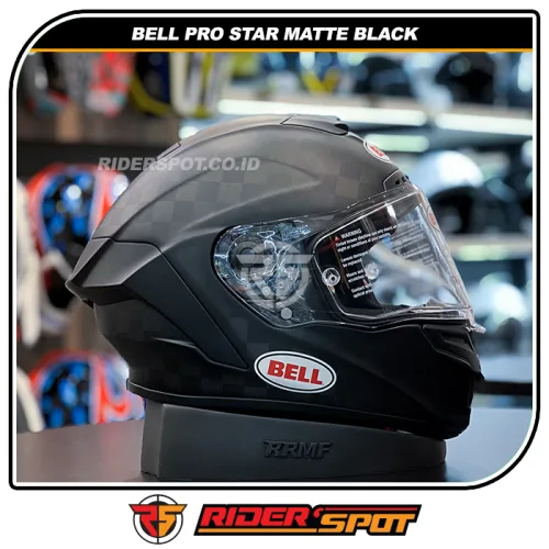 BELL Pro Star FIM Matt Black Helmet