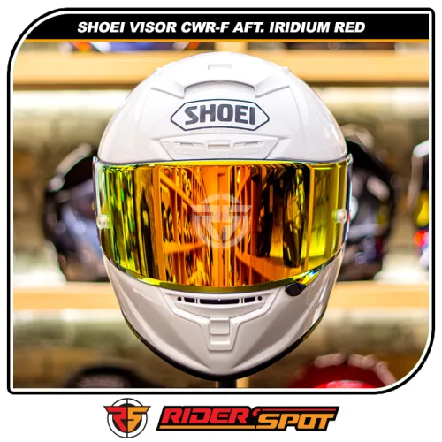 Shoei Visor CWR-F Aftermarket Iridium Red