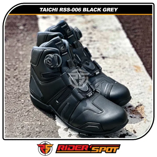 TAICHI Shoes RSS-006 Black Grey Drymaster Boa Riding