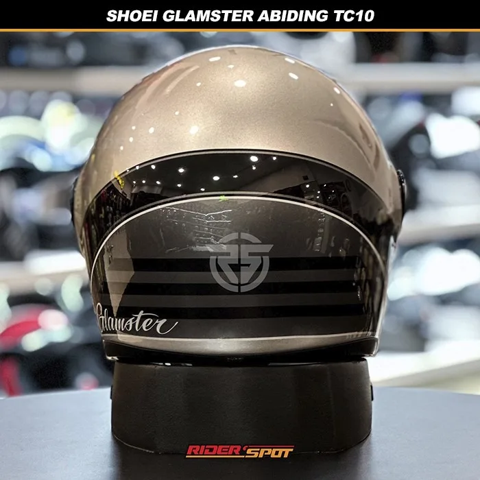 SHOEI Glamster Abiding TC10 Grey Silver Helmet – Riderspot