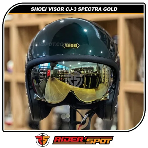 SHOEI Visor CJ-3 Spectra Gold