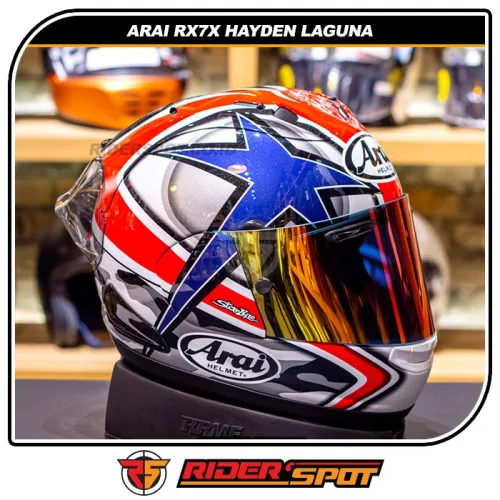 ARAI RX-7X Hayden Laguna Helmet