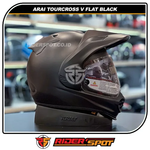 ARAI Tourcross V Flat Black Helmet