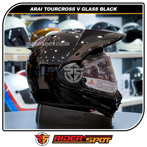 ARAI Tourcross V Glass Black Helmet
