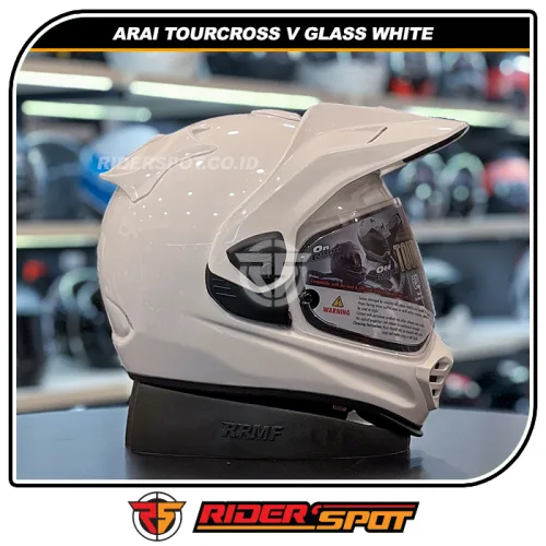 ARAI Tourcross V Glass White Helmet