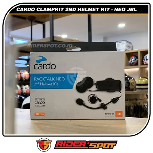 Cardo Clampkit JBL NEO 2nd Helmet Kit Fullset