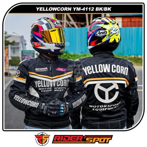 YELLOWCORN Mesh Jacket YM-4112 Black Black