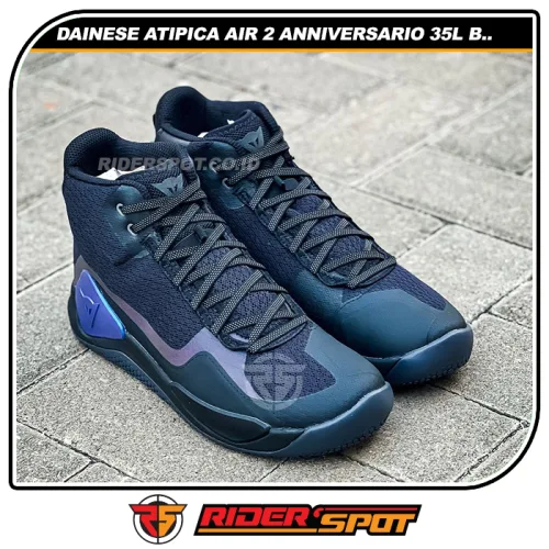 DAINESE Shoes Atipica Air 2 Anniversario 35l Black Iridescent