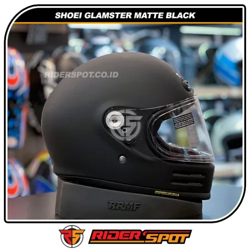 SHOEI Glamster Matt Black Helmet
