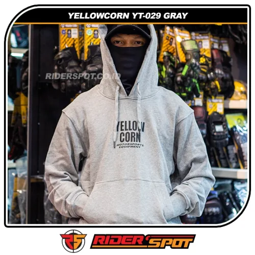 YELLOWCORN Hoodie YT-029 Gray