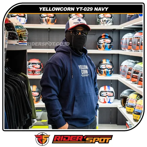 YELLOWCORN Hoodie YT-029 Navy