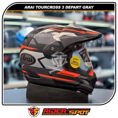 ARAI Tourcross 3 Depart Gray Helmet