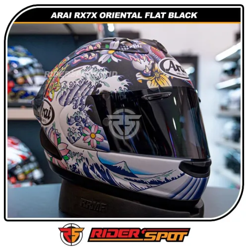 ARAI RX-7X Oriental Flat Blue Helmet