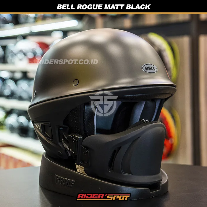 BELL ROGUE Matt Black Helmet
