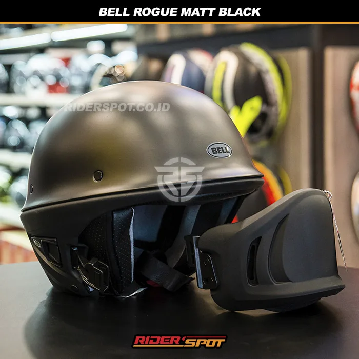 BELL ROGUE Matt Black Helmet