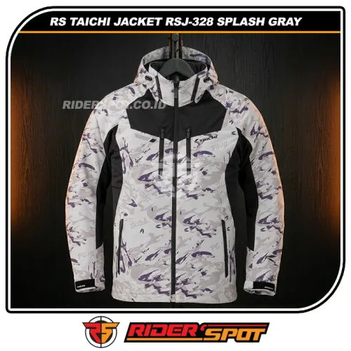 RS TAICHI Jacket RSJ-328 Air Parka Splash Grey