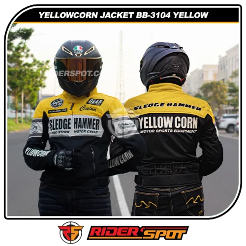 YELLOWCORN Mesh Jacket BB-3104 Yellow
