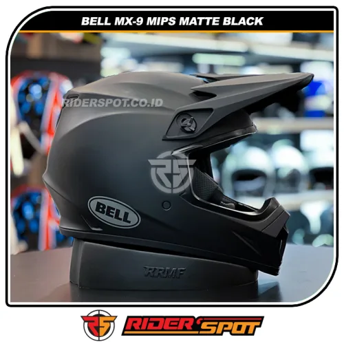 BELL MX-9 Mips Matte Black Helmet – Riderspot