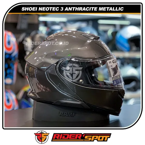 SHOEI Neotec 3 Anthracite Metallic Helmet