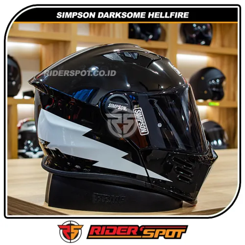 SIMPSON Darksome Hellfire Modular Helmet