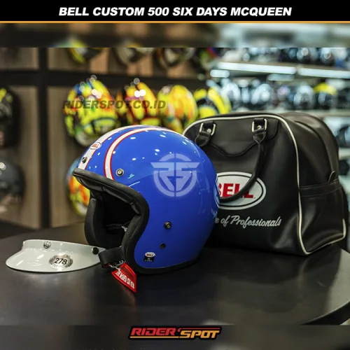 BELL Custom 500 Six Days McQueen Helmet – Riderspot