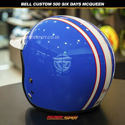 BELL Custom 500 Six Days McQueen Helmet – Riderspot