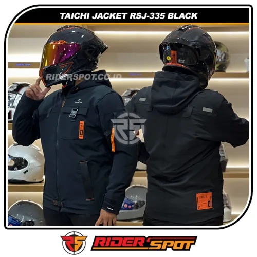 TAICHI Jacket RSJ-335 Quick Dry Parka Black