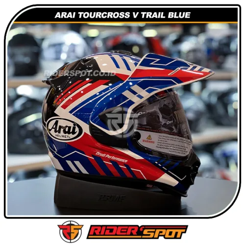 ARAI Tourcross V Trail Blue Helmet