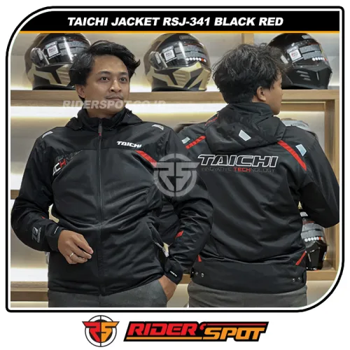 TAICHI Jacket RSJ-341 Air Speed Parka Black Red