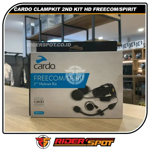 CARDO Clampkit HD Freecom & Spirit 2nd Helmet Kit Fullset