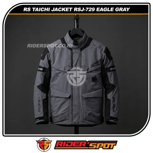 RS TAICHI Jacket RSJ-729 Eagle Gray DryMaster Kompass