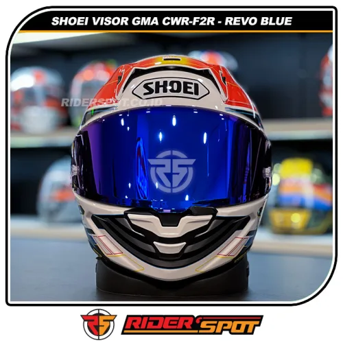 SHOEI Visor GMA CWR-F2R Revo Blue Z8 X15 XSPR