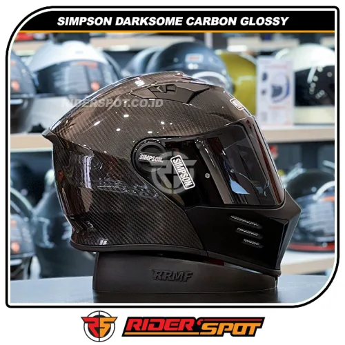 SIMPSON Darksome Carbon Glossy Helmet
