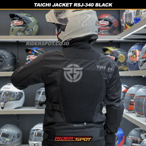 RS TAICHI Jacket RSJ-340 Black Kompass Air Explorer – Riderspot