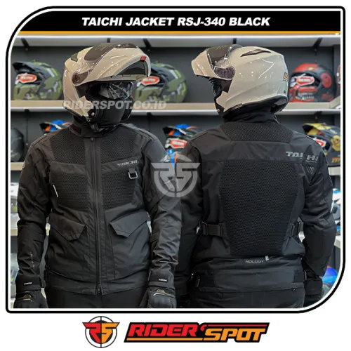 RS TAICHI Jacket RSJ-340 Black Kompass Air Explorer