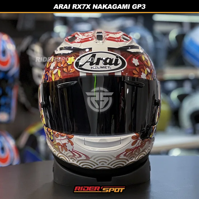 ARAI RX-7X Nakagami GP3 Helmet – Riderspot