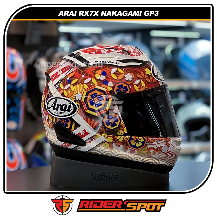 ARAI RX-7X Nakagami GP3 Helmet – Riderspot