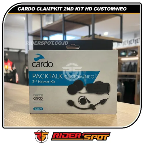 CARDO Clampkit HD Custom & Neo 2nd Helmet Kit Fullset