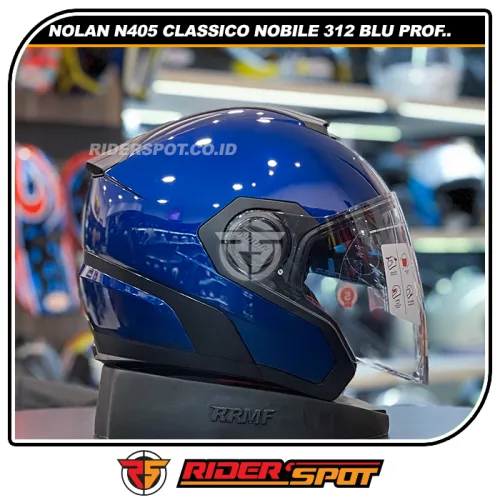 NOLAN N405 Classico Nobile 312 Blu Profondo Glossy Helmet