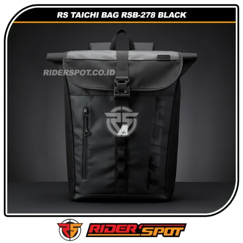 RS TAICHI Bag RSB-278 Backpack WP 25L Black – Riderspot