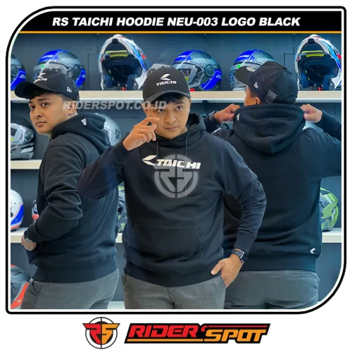RS TAICHI Sweat Pullover Hoodie NEU-003 Logo Black