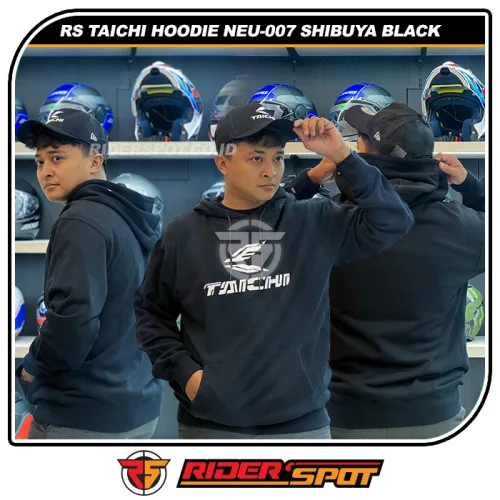 RS TAICHI Sweat Pullover Hoodie NEU-007 Shibuya Black