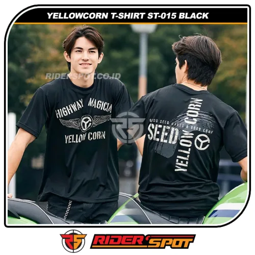 YELLOWCORN Seed T-Shirt ST-015 Black